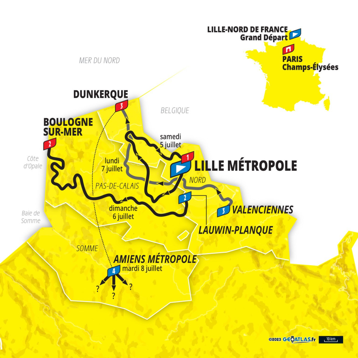 Tour de France – Village mobilité douce