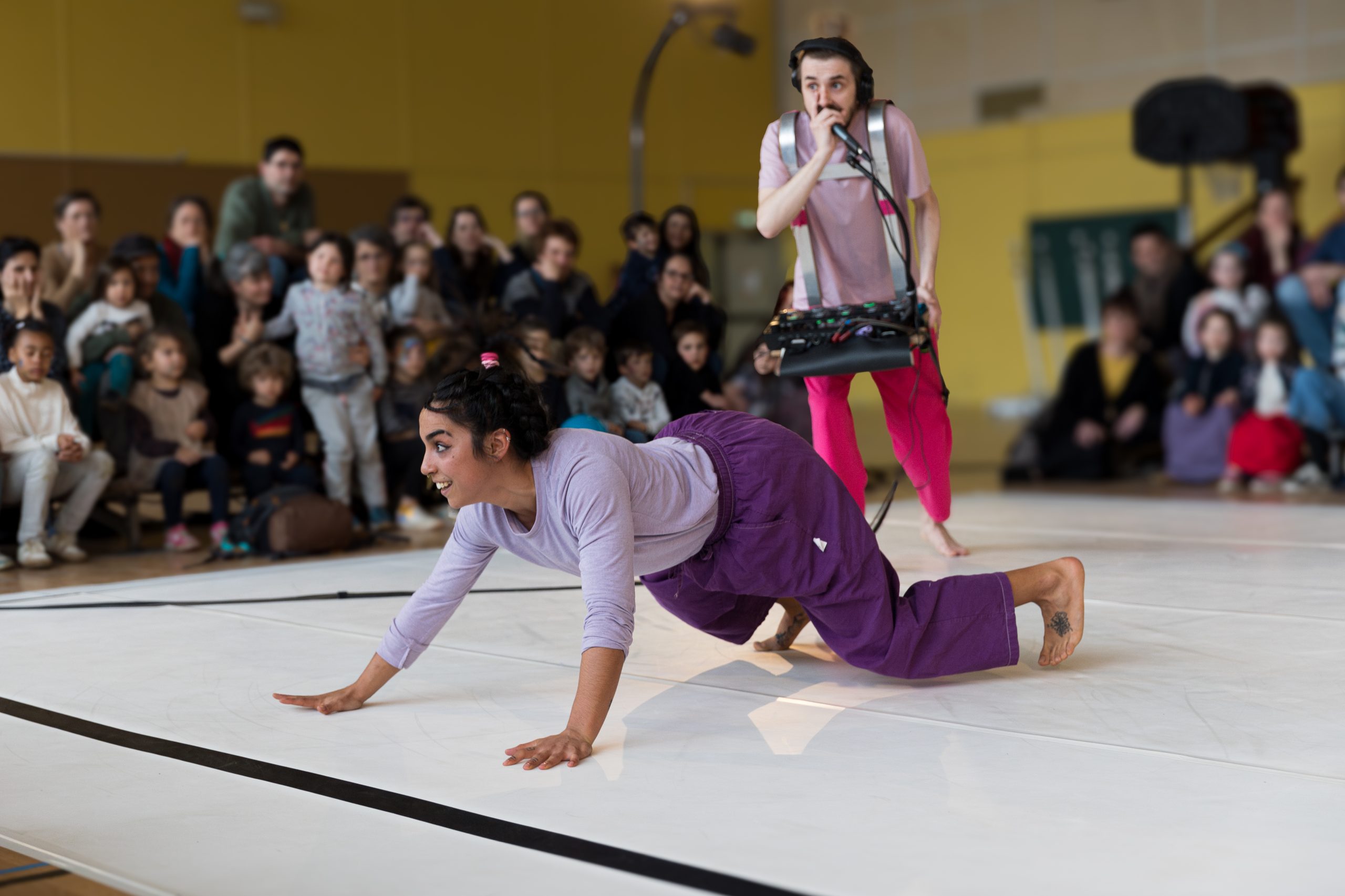 Atelier acrobatie et beatbox – Compagnie SCoM