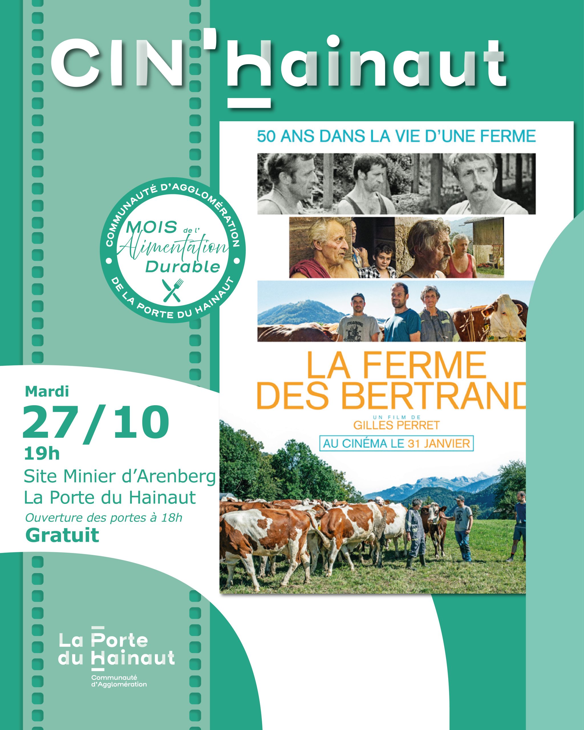 CIN&rsquo;HAINAUT – La Ferme des Bertrand